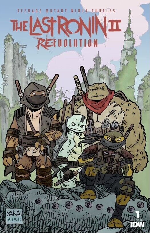 TMNT: The Last Ronin II: Re - Evolution 1 Sakai Variant LTD 1200 Trade - East Coast Comics