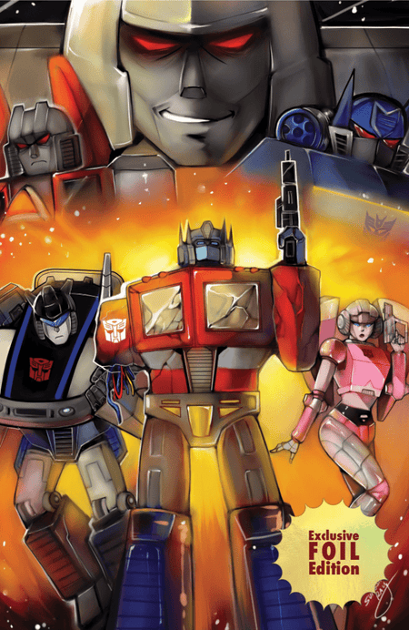 Transformers 24 FOIL - ECC Exclusive Sukesha Ray Virgin - East Coast Comics