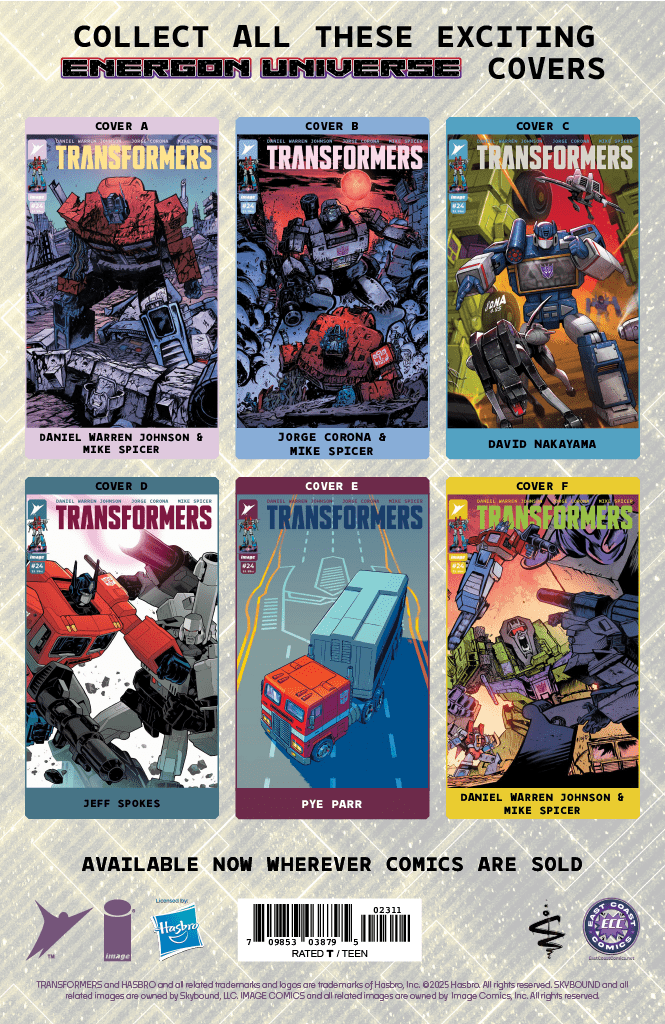 Transformers 24 FOIL - ECC Exclusive Sukesha Ray Virgin - East Coast Comics