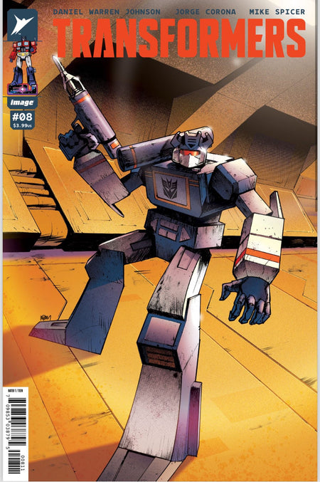 Transformers 8 - Black Saber Comics Black Saber Comics Exclusiveby Adam Gorham ltd to 400 - East Coast Comics