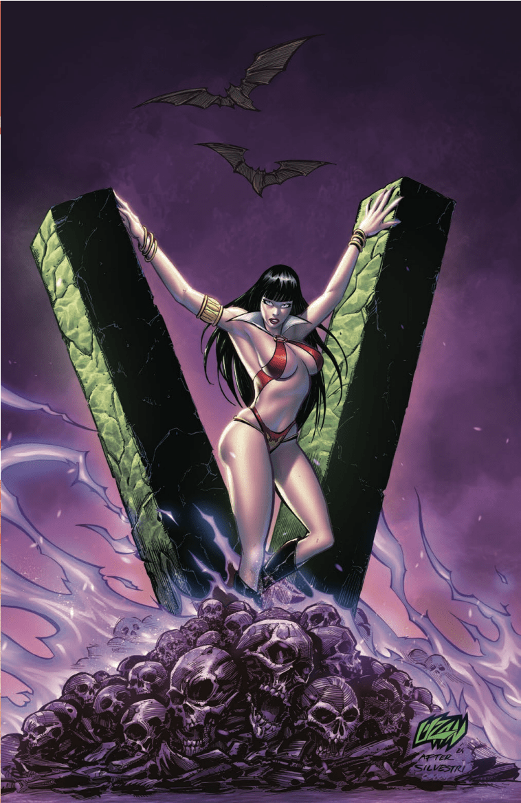 Vampirella 675 Franck Uzan - Virgin - East Coast Comics