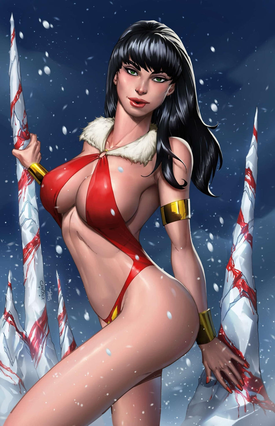 Vampirella Helliday Special 2024 Afshari Comics Exclusive - East Coast Comics