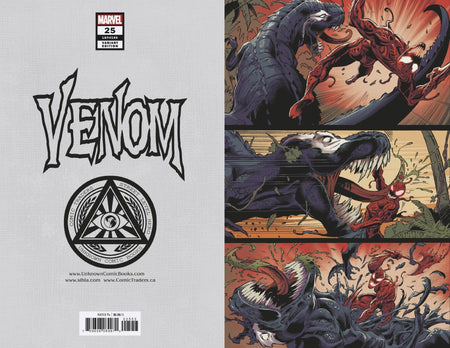 VENOM 25 UNKNOWN COMICS EXCLUSIVE 4TH PTG VIRGIN VAR (09/23/2020) - East Coast Comics