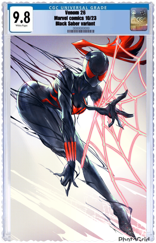 VENOM 26 BY Ivan Tao BLACK SABER COMICS EXCLUSIVE - East Coast Comics