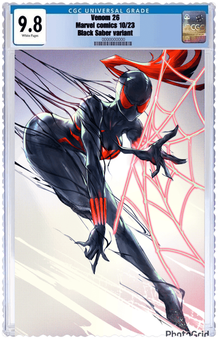 VENOM 26 BY Ivan Tao BLACK SABER COMICS EXCLUSIVE - East Coast Comics