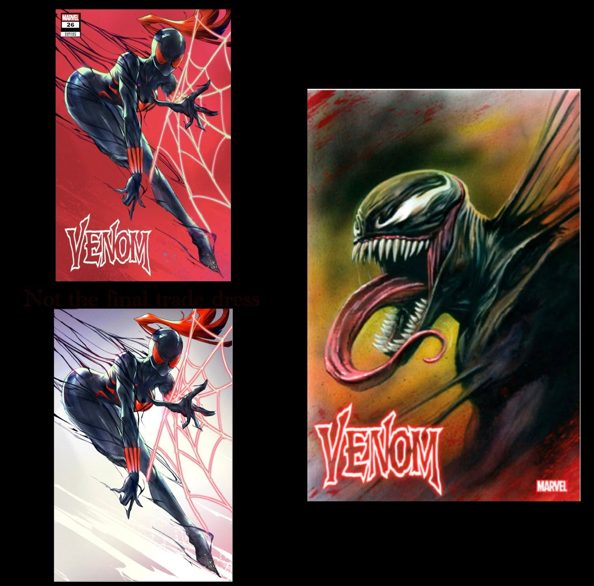 VENOM 26 BY Ivan Tao BLACK SABER COMICS EXCLUSIVE - East Coast Comics