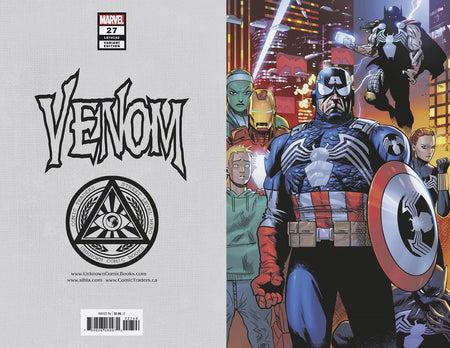 VENOM 27 UNKNOWN COMICS EXCLUSIVE 2ND PTG GEDEON VIRGIN VAR (09/02/2020) - East Coast Comics