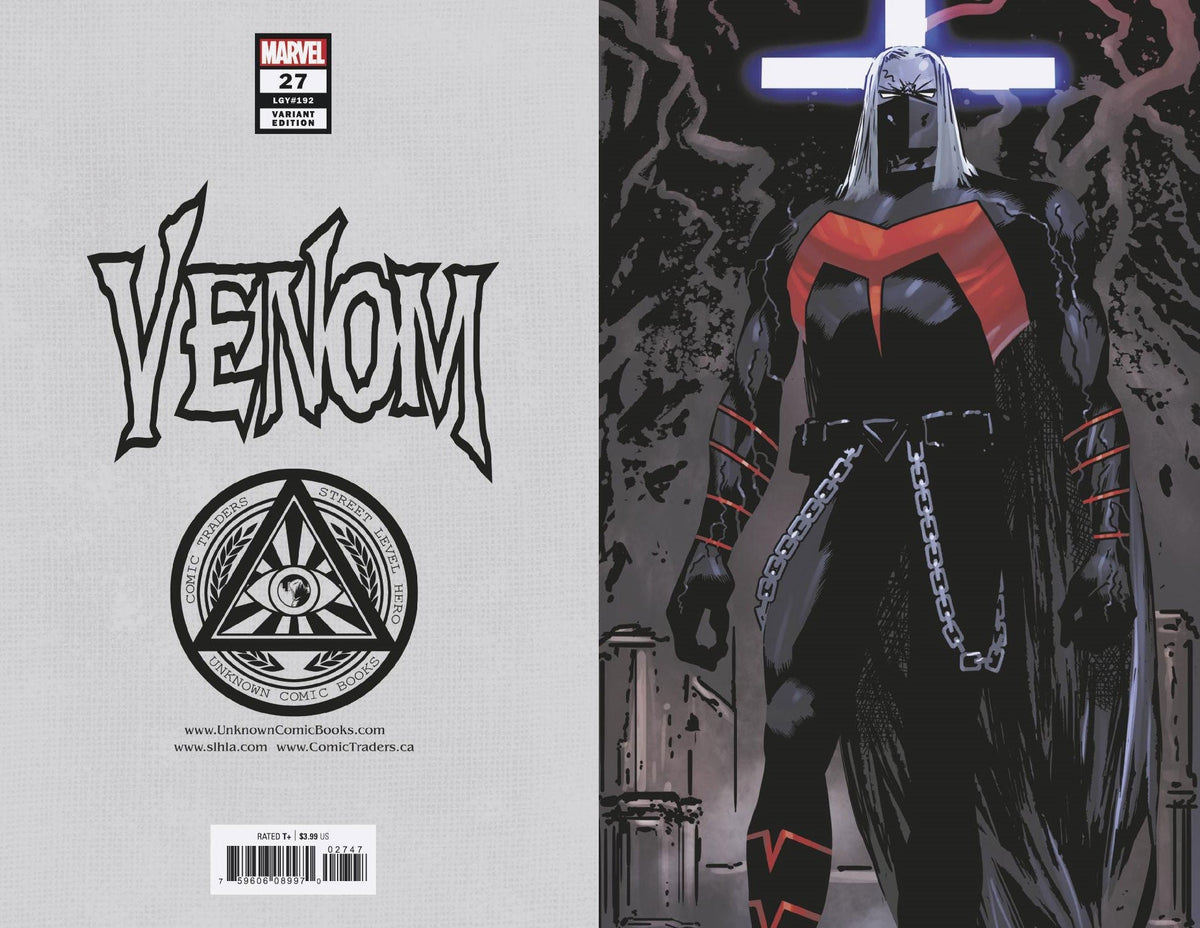 VENOM 27 UNKNOWN COMICS EXCLUSIVE 3RD PTG VIRGIN VAR (10/07/2020) - East Coast Comics
