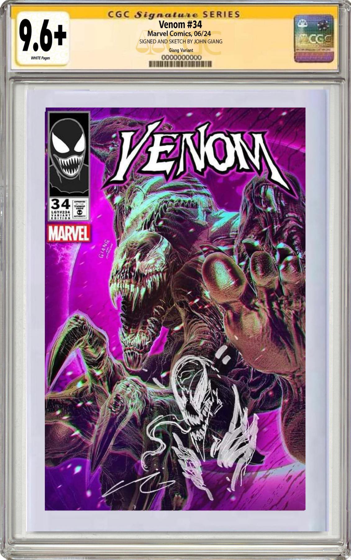 VENOM 34 | JOHN GIANG EXCLUSIVE VARIANT - East Coast Comics