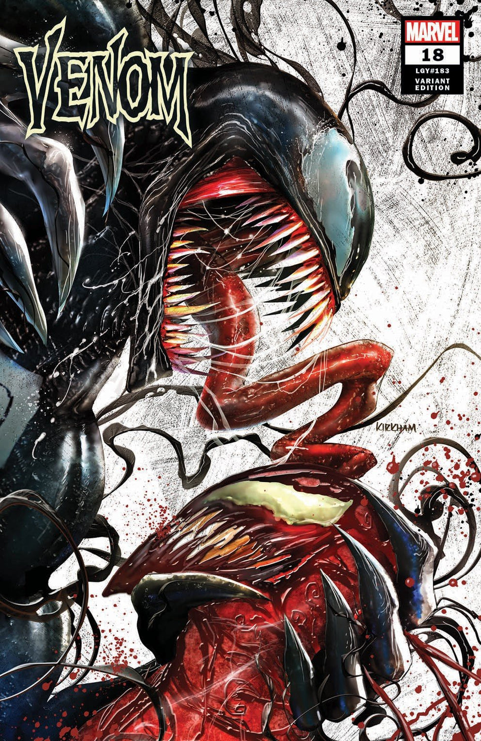 VENOM #18 TYLER KIRKHAM EXCLUSIVE VAR AC (10/09/2019)