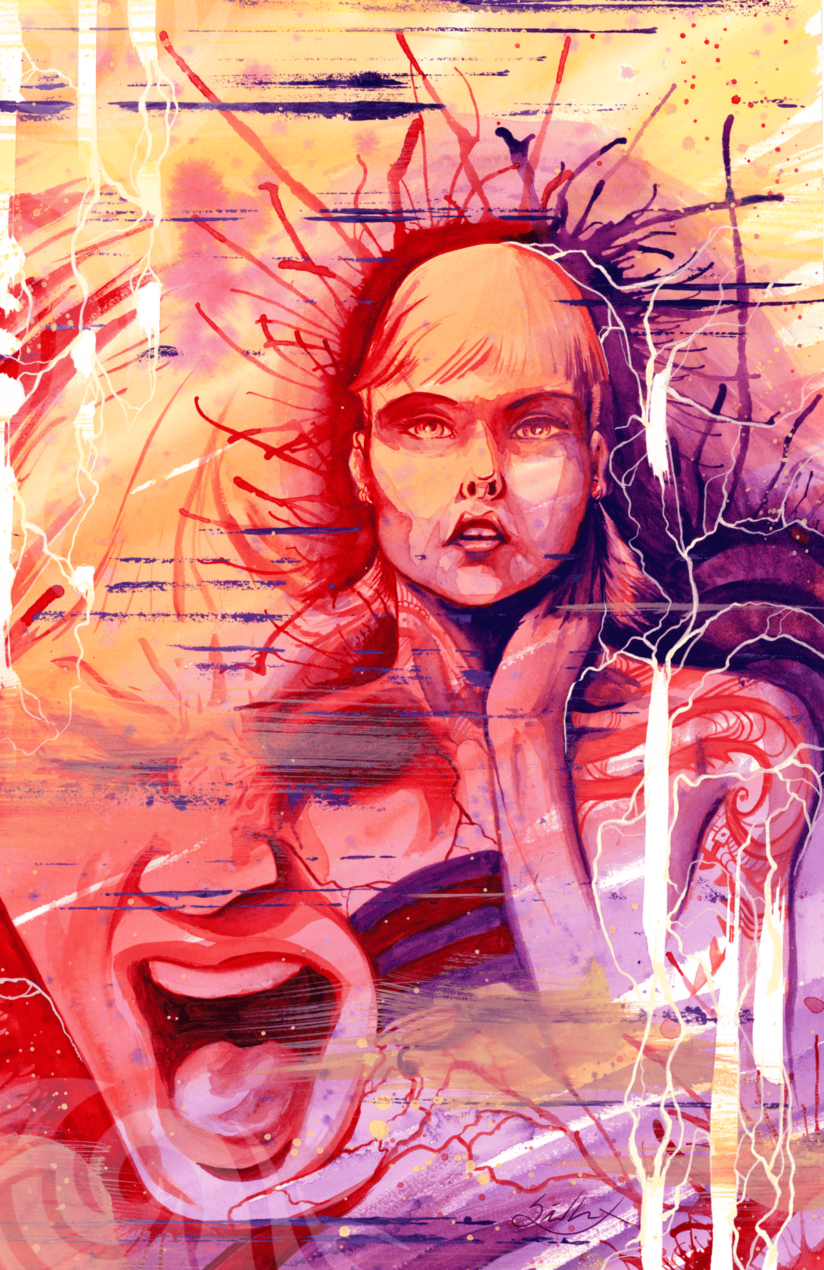 W0RLDTR33 5 - Bryan SilverBaX ltd to 333 Black Saber Comics Exclusive EXCLUSIVE - East Coast Comics