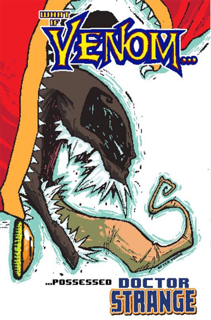 WHAT IF VENOM 1 - 5 Matthew Waite Skottie Young Homage Trade Variant Set - East Coast Comics