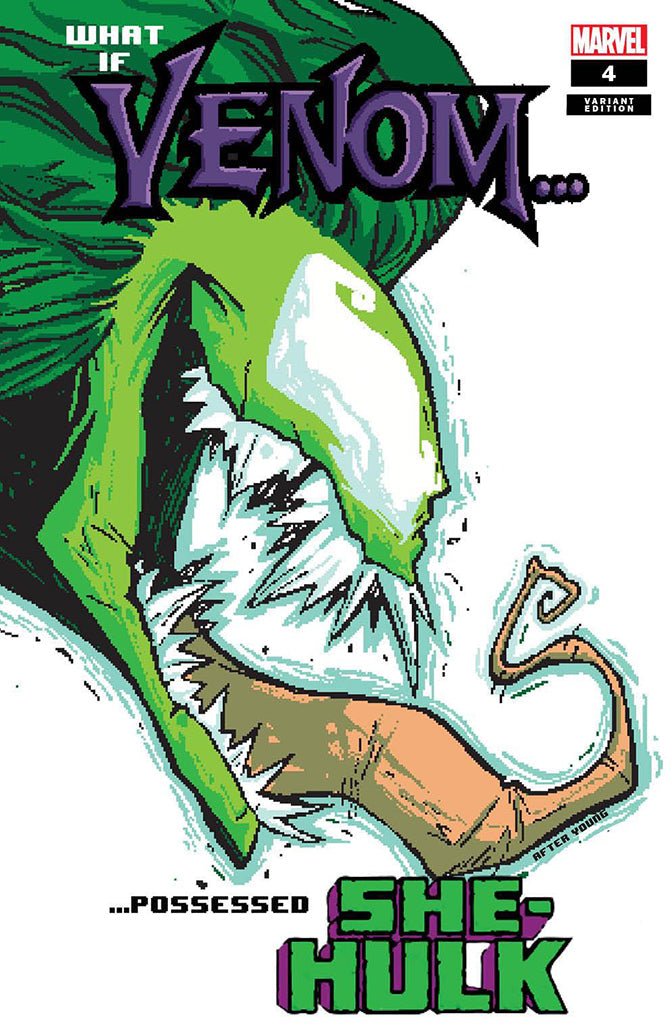 WHAT IF VENOM 1 - 5 Matthew Waite Skottie Young Homage Trade Variant Set - East Coast Comics
