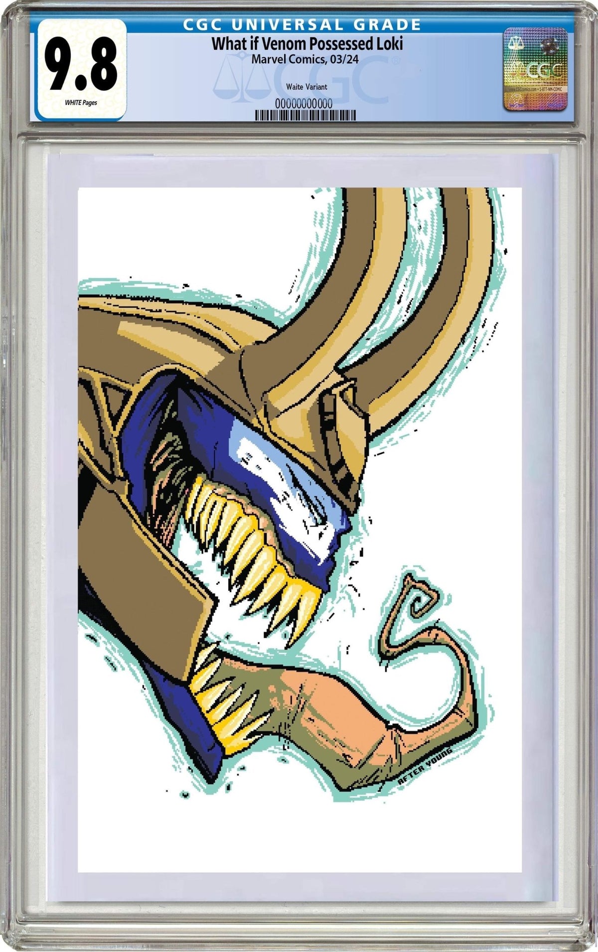 WHAT IF VENOM 1 | Matthew Waite Skottie Young Homage Variant - East Coast Comics