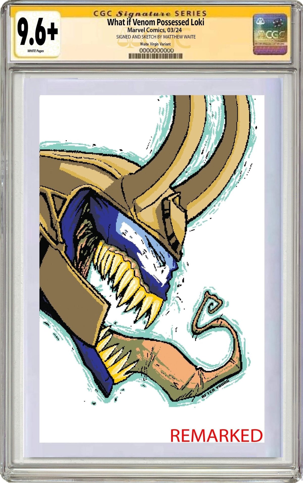 WHAT IF VENOM 1 | Matthew Waite Skottie Young Homage Variant - East Coast Comics