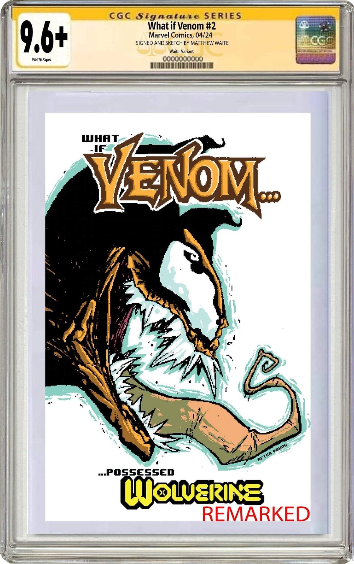 WHAT IF VENOM 2 | Matthew Waite Skottie Young Homage Variant - East Coast Comics