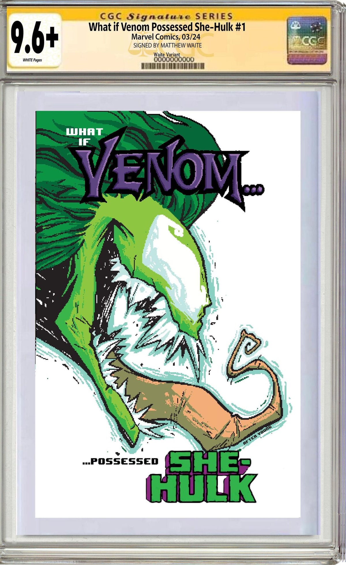 WHAT IF VENOM 4 | Matthew Waite Skottie Young Homage Variant - East Coast Comics