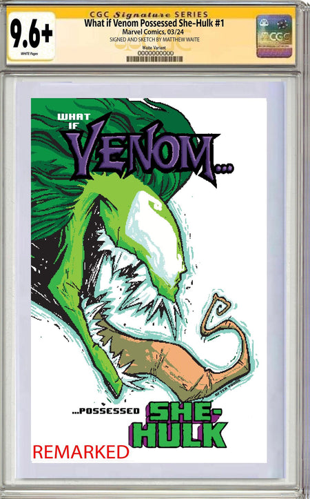 WHAT IF VENOM 4 | Matthew Waite Skottie Young Homage Variant - East Coast Comics
