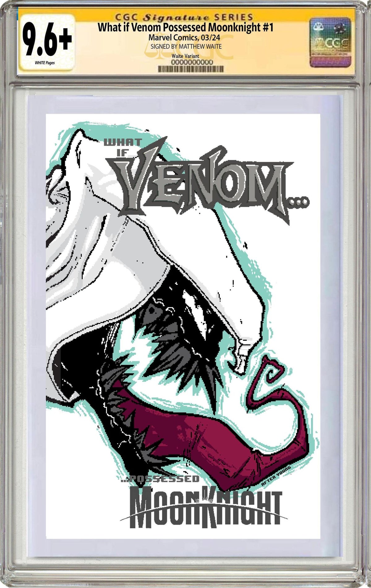 WHAT IF VENOM 5 | Matthew Waite Skottie Young Homage Variant - East Coast Comics