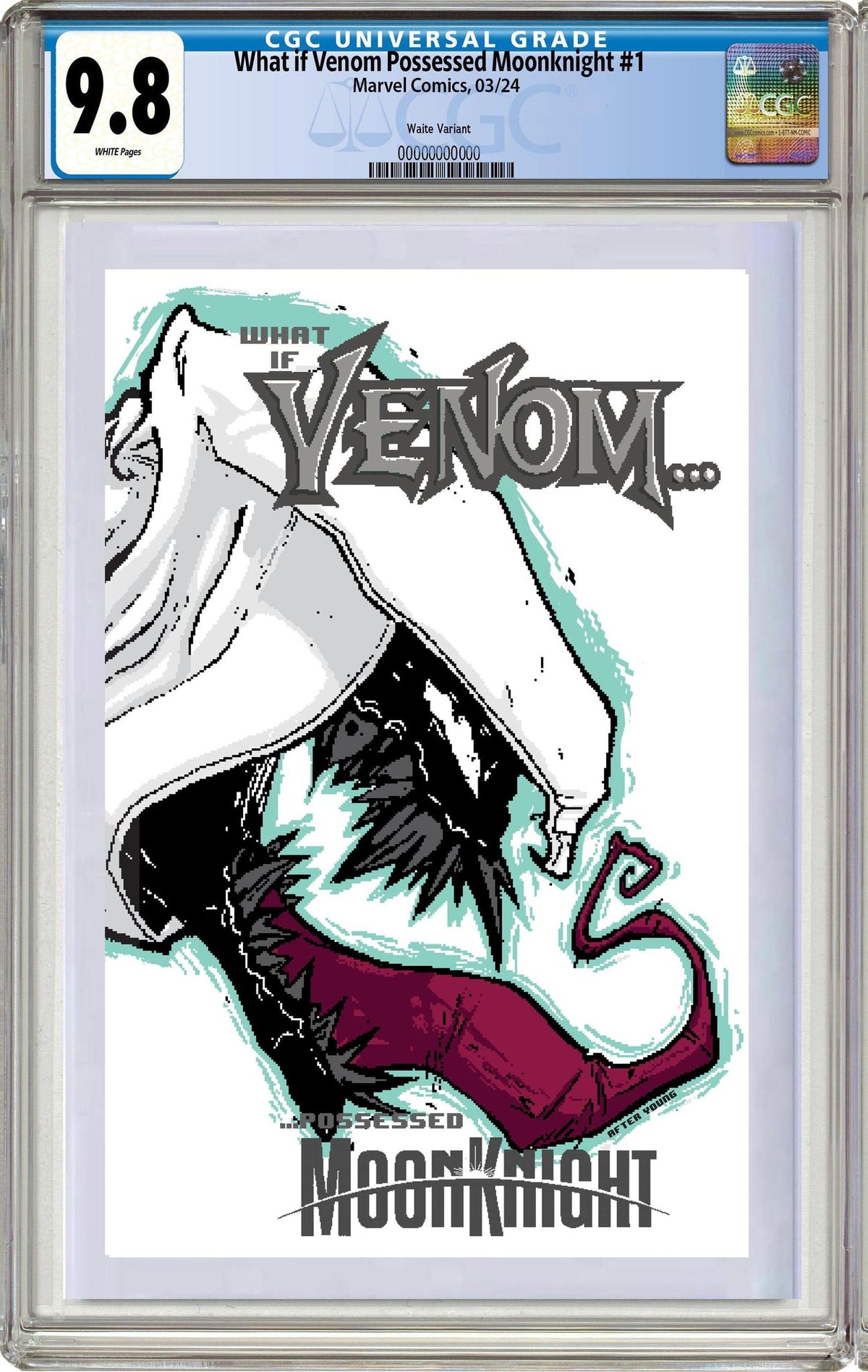 WHAT IF VENOM 5 | Matthew Waite Skottie Young Homage Variant - East Coast Comics