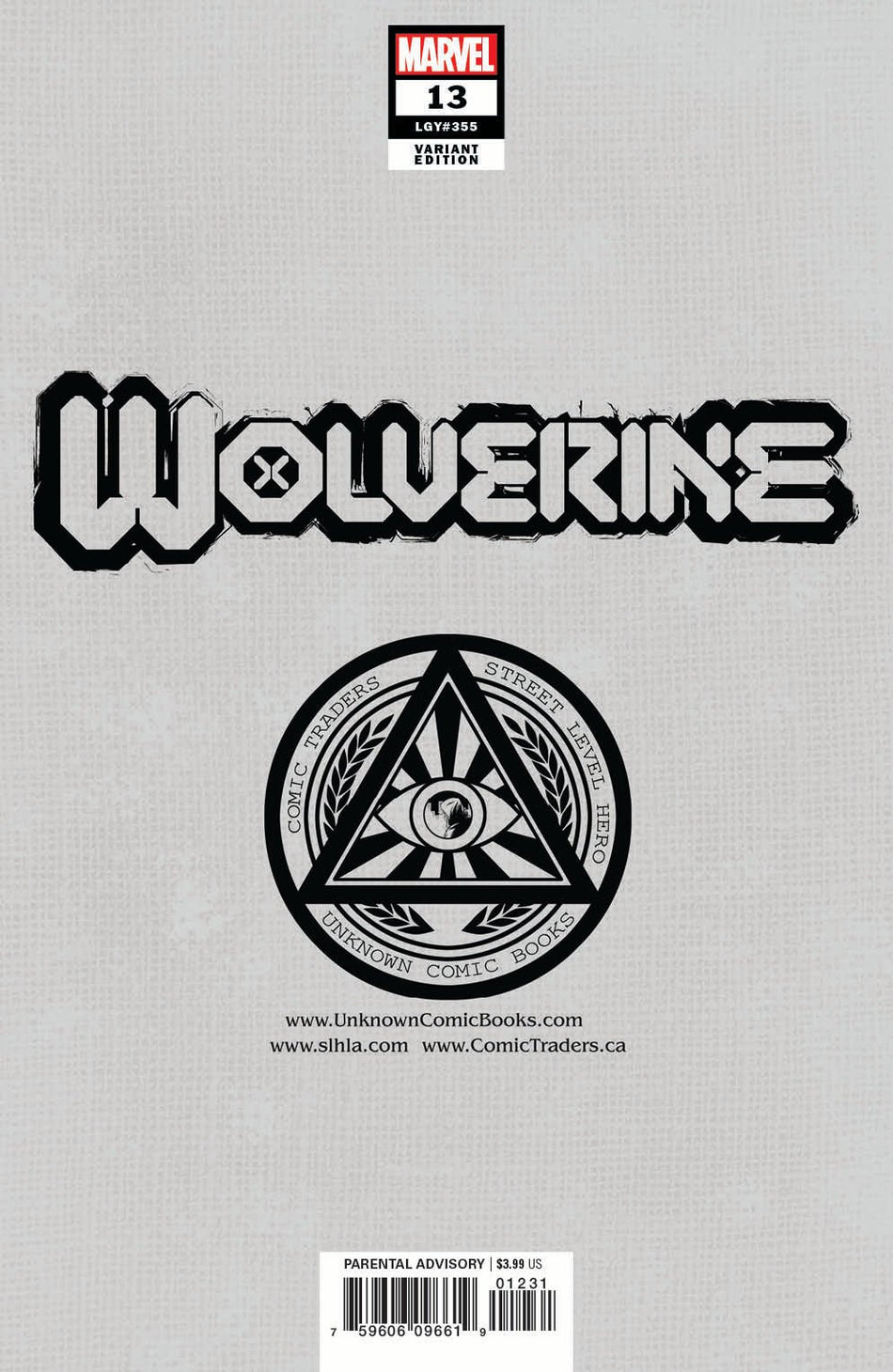 Wolverine 13 Unknown Comics Lucas Werneck Exclusive Var Gala (06/23/2021) - East Coast Comics