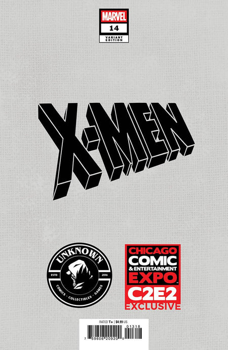 X - Men 14 Unknown Comics Tyler Kirkham C2E2 2025 Full Exclusive Virgin Var (04/02/2025) - East Coast Comics