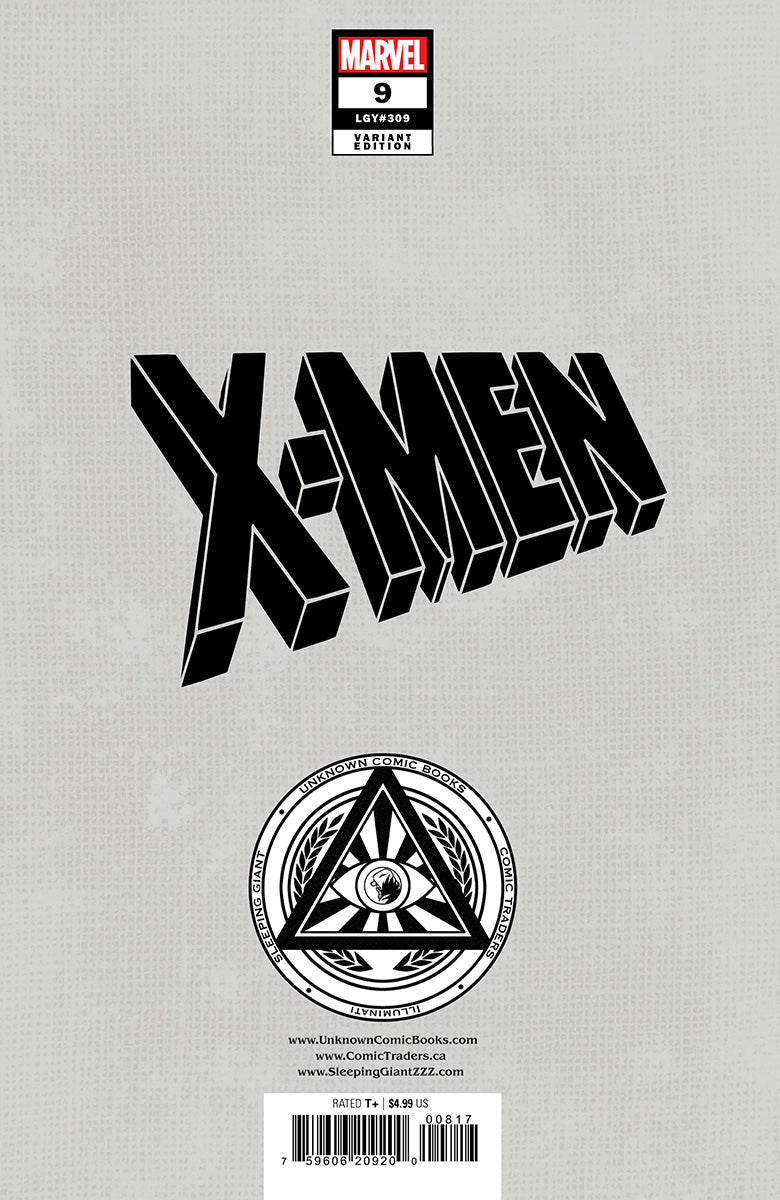 X - Men 9 Unknown Comics Tyler Kirkham Connecting Covers Exclusive Virgin Var (12/18/2024) - East Coast Comics