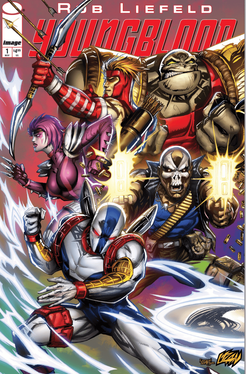 Youngblood (2025) 1 - ECC Franck Uzan Exclusive (11/12/2025) - East Coast Comics